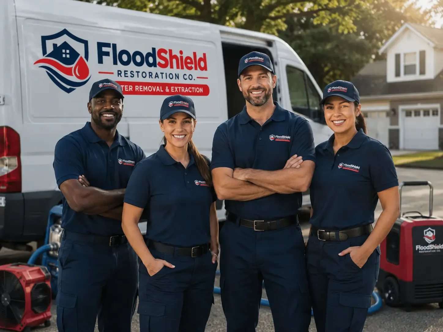 Flood Damage Restoration company in Wakeman, OH